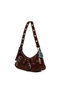 Zoozie Bags M000008443 Bolso Bandolera Mini Rojo Clarete Piel PU